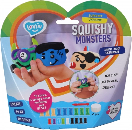 Make Your Own Foam Cute Monsters Set