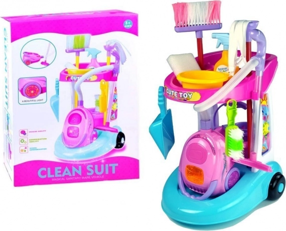 Kids’ cleaning set with vacuum cleaner