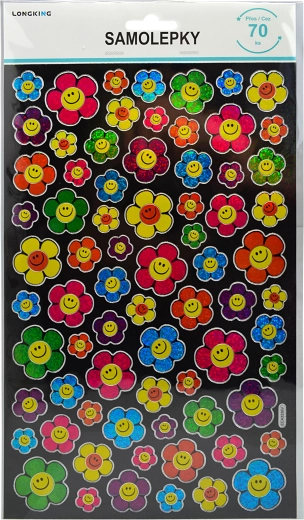 Flower Stickers – set of 100 pcs