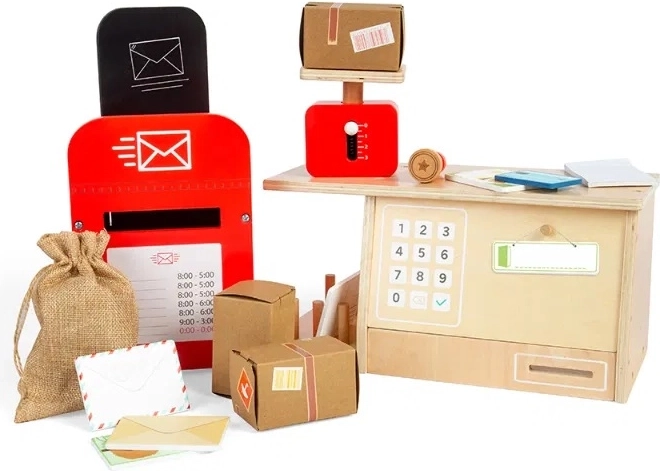 Bigjigs Toys posti komplekt lastele