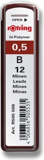 Varugrafiit mikropliiatsile 0,5 mm, 12 tk
