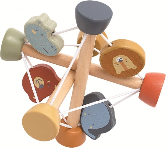 Aktiivne puidust pall Safari 2Kids Toys