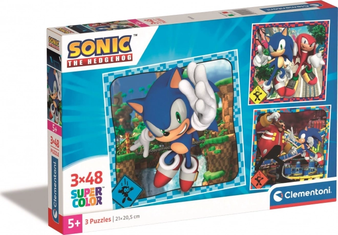 Pusle 3×48 tükki CLEMENTONI SONIC