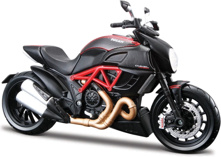 Maisto Ducati Diavel Carbon Motorcycle 1:12