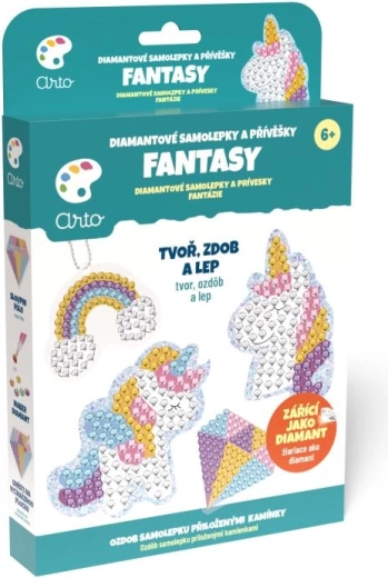 Arto teemantkleepsud ja ripatsid – fantaasia komplekt