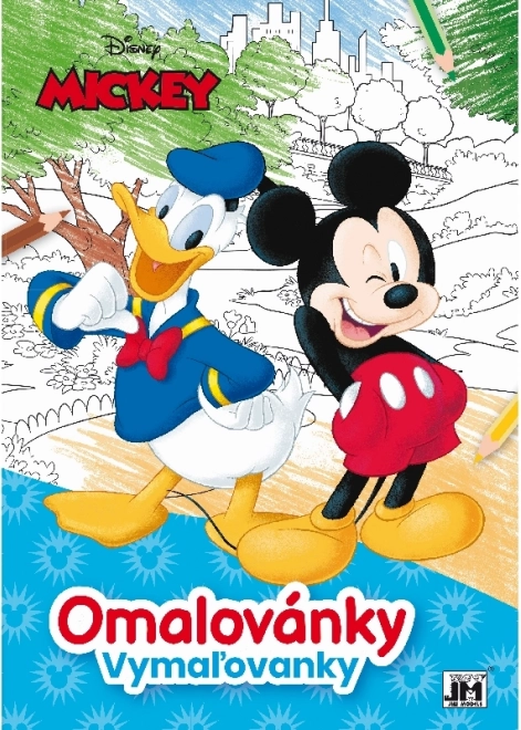 A4 Coloring Book MICKEY MOUSE – 16 pages to color