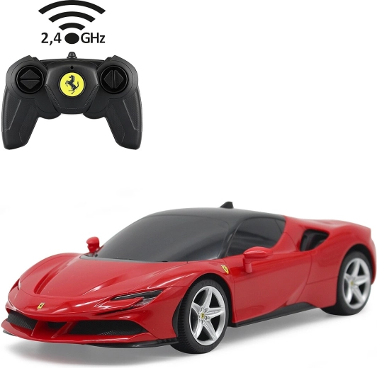 RC Ferrari SF90 Stradale car 1:24 red 2.4 GHz Jamara - 1 piece
