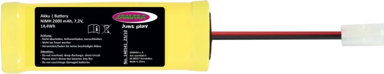 Jamara Racing Pack NiMH aku 7,2 V 2000 mAh Tamiya pistikuga