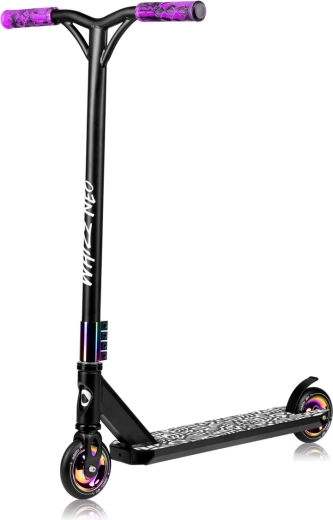 Lionelo Whizz freestyle-tõukeratas black carbon multicolor