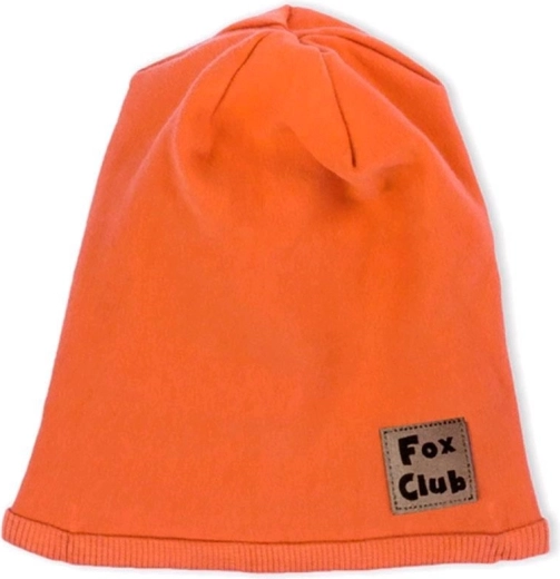 Nicol Fox Club oranž beebimüts (puuvillane)