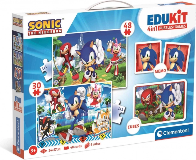 Clementoni mängukomplekt Sonic 4 ühes