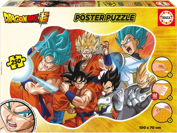 Educa pusleplakat Dragon Ball 250 tükki