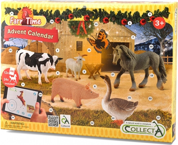 CollectA advendikalender: talu ja hobused