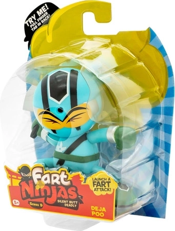 Deja Poo collectible figure from the Fart Ninjas line