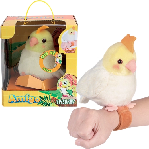 Plush Interactive Parrot Amigo