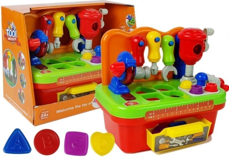 Baby Workshop Sorter Tool Set with Sound and Light