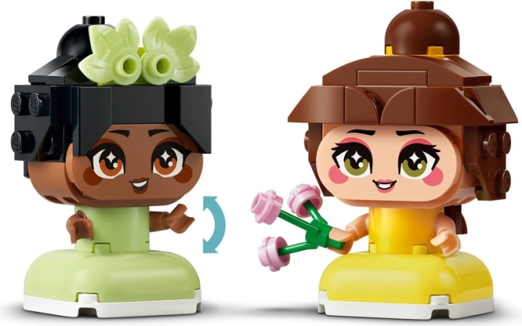 Mini Belle ja Tiana tarvikutega