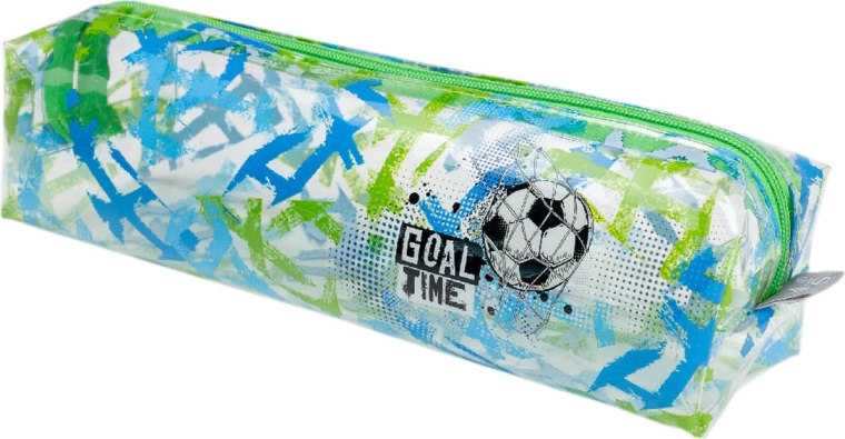 Argus Goal Time läbipaistev pinal pliiatsite ja pisiasjade jaoks, jalgpall – 1 tk