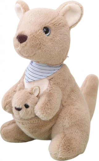 Plüüsist känguru pojaga 23 cm