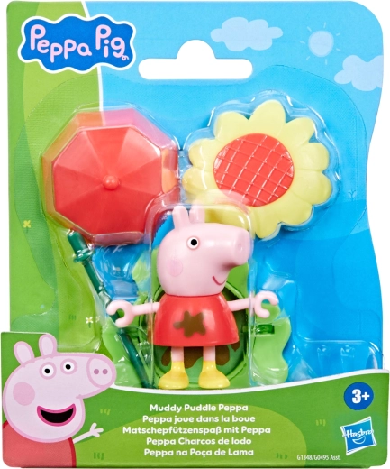Hasbro Põrsas Peppa – lõbu lompides ja mudas, Peppa figuur tarvikutega