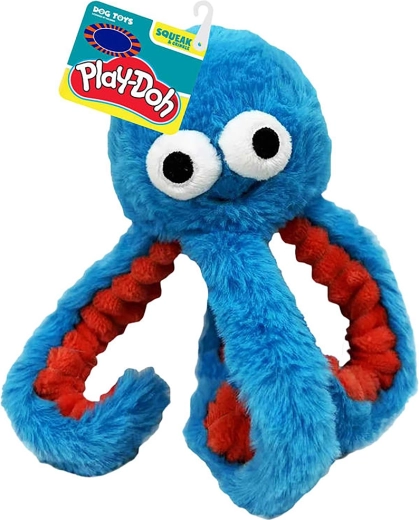 Hasbro plush dog toy octopus Play-Doh 16.5 cm