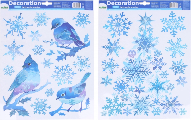 Window Christmas decoration 41 × 29 cm