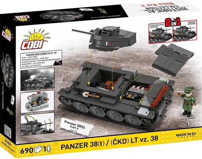 2‑ühes mudel: LT vz. 38 ja Panzer 38(t)