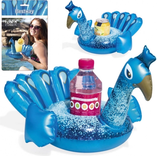 Bestway täispuhutav flamingokujuline joogitopsihoidja