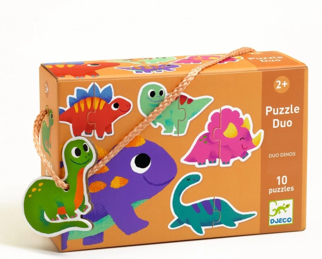 Puzzle Duo Dinosaurused