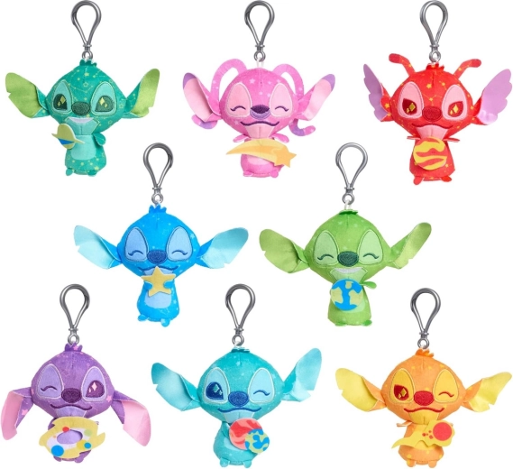 Disney Stitch keychain – plush clip-on (assorted)