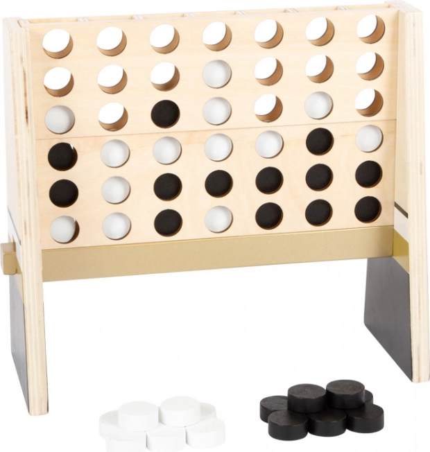 Puidust mäng „Neli ritta“ Small Foot Gold Edition