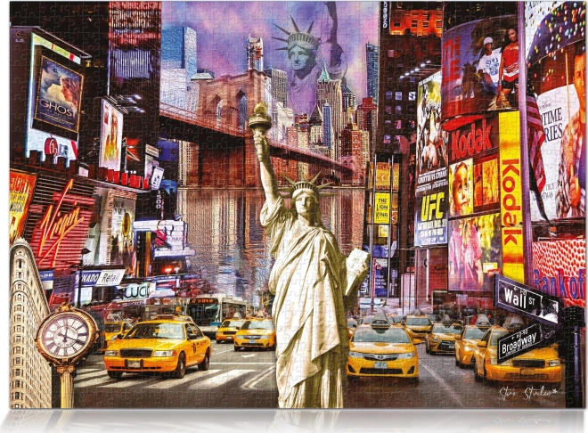 Pusle New York 1000 tükki STAR