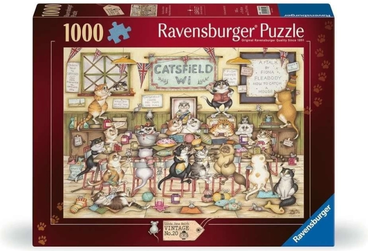 Ravensburger Vintage puzzle No. 2: Cat Feast 1000 pieces