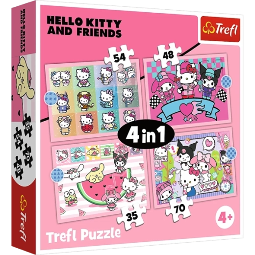 4 puslet ühes pakendis