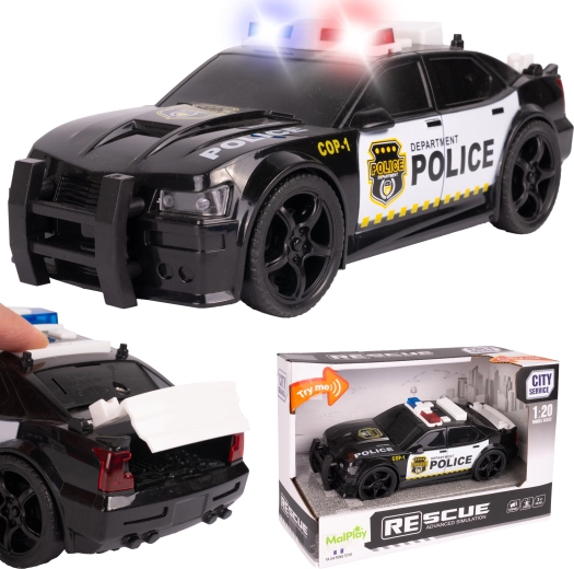 Police Car 1:20 with Light and Sound
