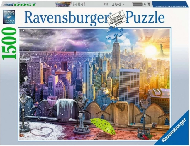 Ravensburger pusle New Yorgi aastaajad 1500 tükki