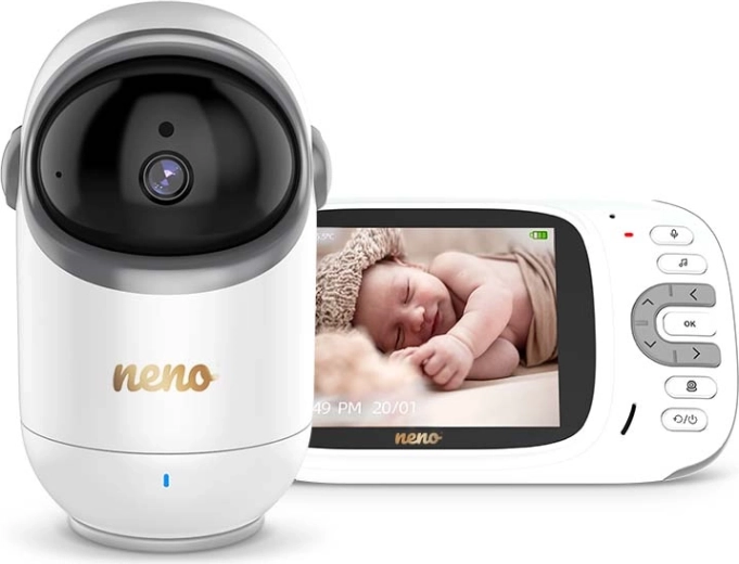 Neno Berkano pööratava kaameraga videobeebimonitor 3,2" ekraaniga