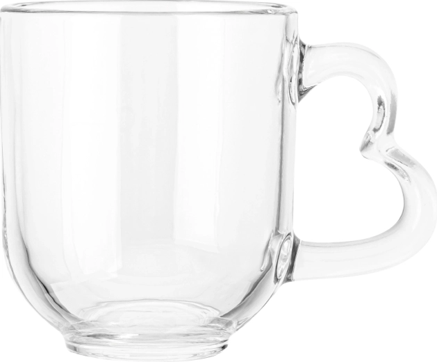 Altom Design klaastass südamekujulisest sangast 310 ml