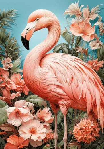 Cherry Pazzi pusle Flamingo 1000 tükki