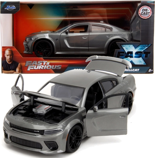 Metallmudel 2021 Dodge Charger SRT Hellcat FAST & FURIOUS 19 cm