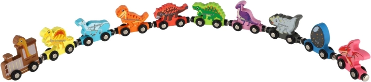 Värvilised dinosaurused ratastel