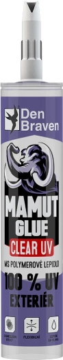 Läbipaistev liim MAMUT GLUE CLEAR UV, 290 ml