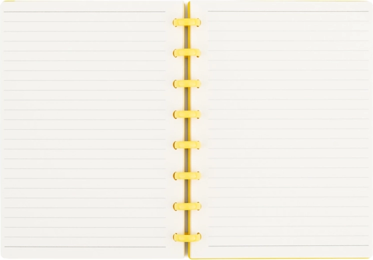 Comfortable writing on 80 ruled sheets