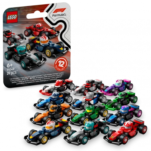 LEGO® minifiguurid 71049 kollektsioneeritavad F1® võidusõiduautod