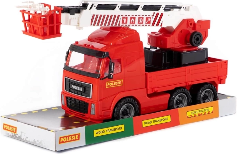 Volvo fire truck with extendable ladder - 1 piece