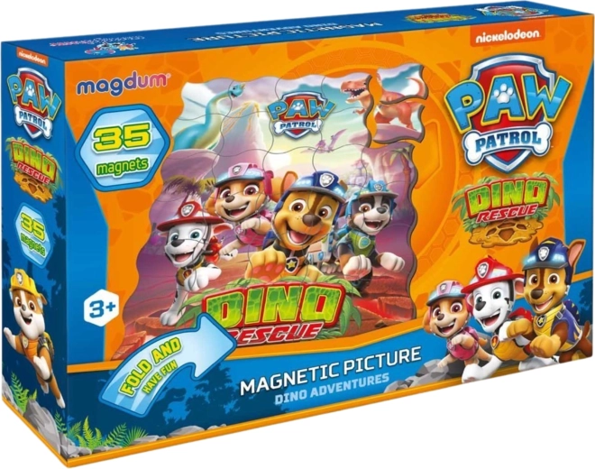 35 magnets for assembling and creating scenes
