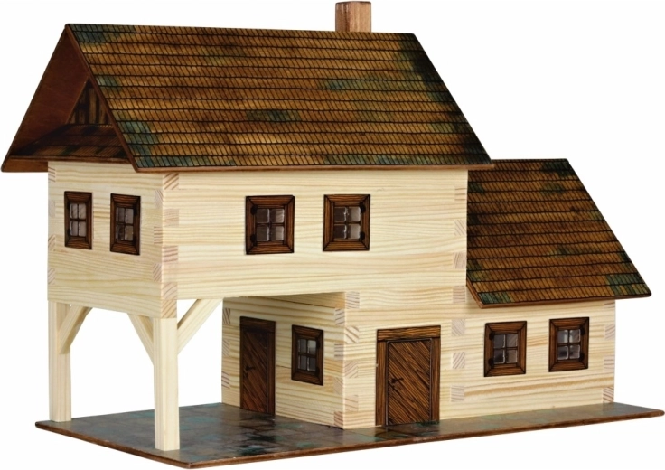 Walachia Wooden Glue-Together Building Kit Pub