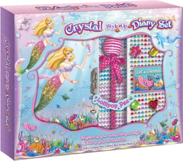 Pecoware Mermaid Diary Decorating Kit