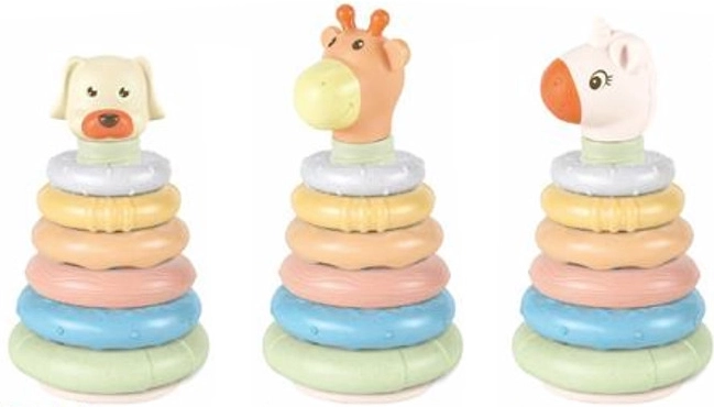 Stackable Sensory Pyramid for Babies