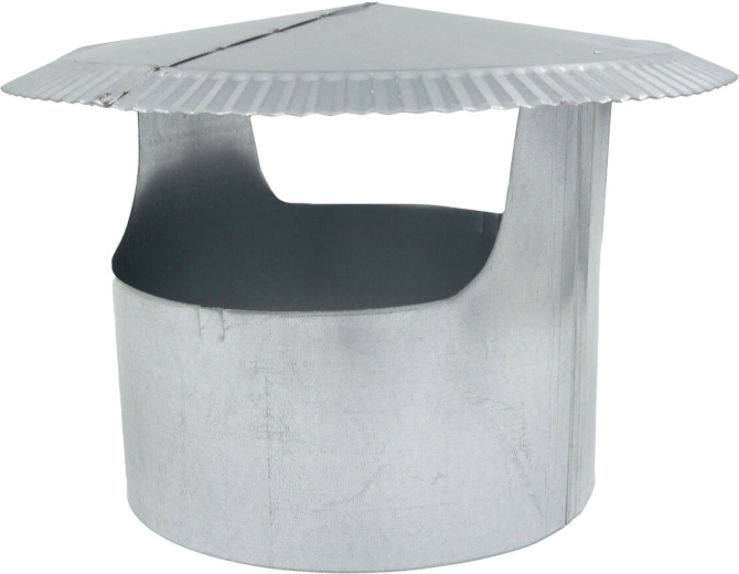 Galvanized Chimney Cap 180 mm